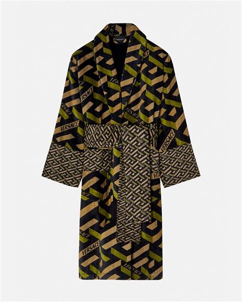 versace bathrobe sizing|versace green bathrobe.